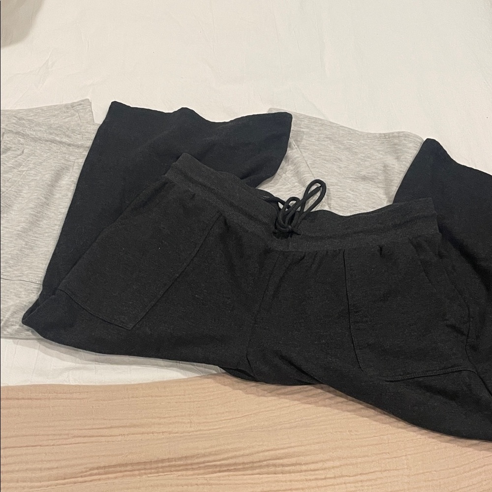 Stars Above Charcoal and Gray Sweatpants